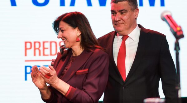 29.12.2024., Tvornica Kulture, Zagreb - Docek izbornih rezultata predsjednickih izbora u izbornom stozeru predsjednika Republike Zorana Milanovica u Tvornici kulture. Photo: Goran Stanzl/PIXSELL