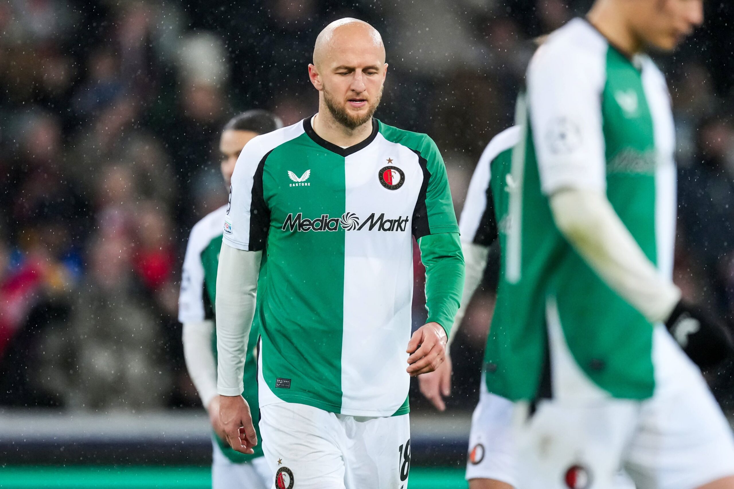 UEFA Champions League: Lille OSC v Feyenoord Lille - Gernot Trauner of Feyenoord during the eight and final round of new format of the Champions League 2024 2025. The match is set between Lille OSC and Feyenoord at Stade Pierre-Mauroy on 29 January 2025 in Lille, France. Copyright: xTomxBodex
