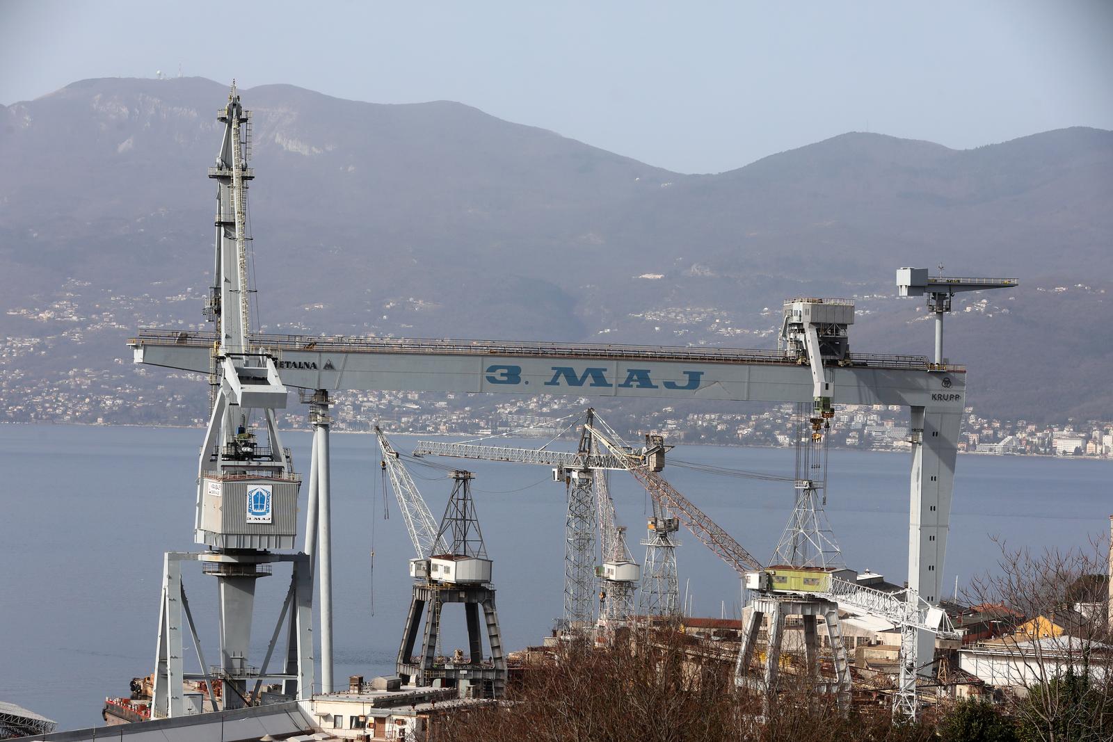 05.03.2024., Rijeka - Brodogradiliste "3 maj". Photo: Goran Kovacic/PIXSELL