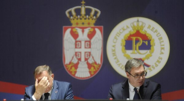 Milorad Dodik i Aleksandar Vučić