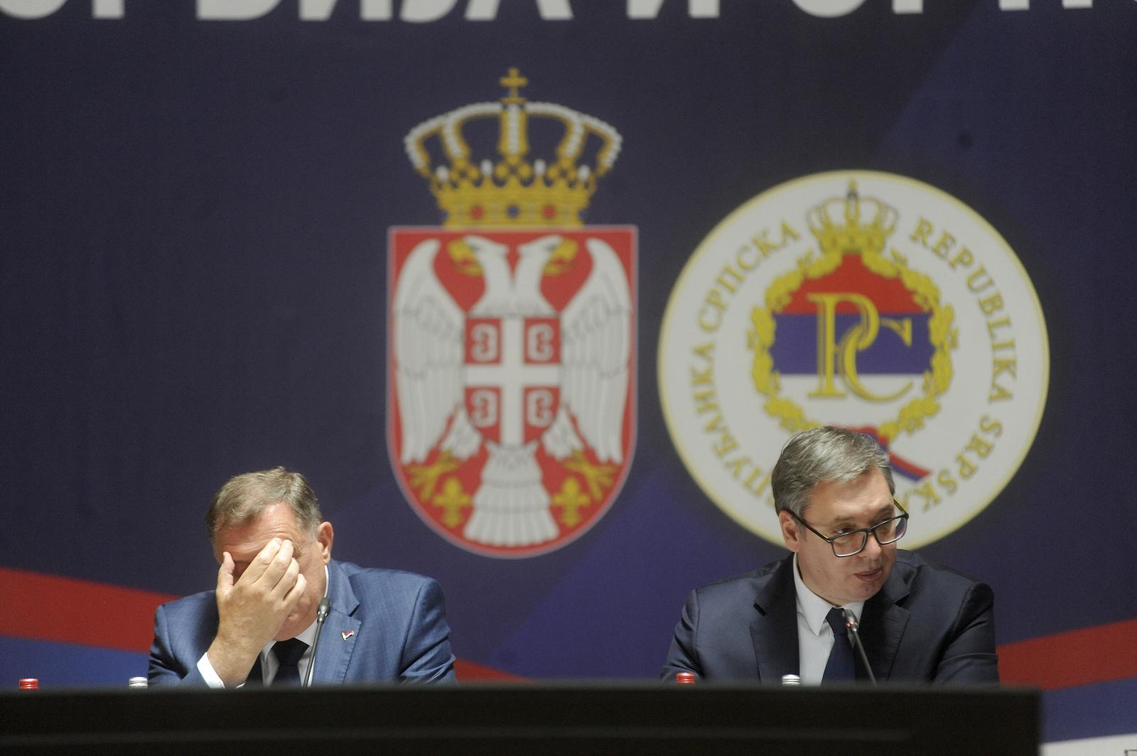 Milorad Dodik i Aleksandar Vučić