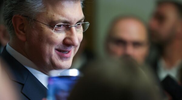 12.01.2025.., Zagreb - Izjava premijera Andreja Plenkovića nakon izbornog poraza Dragana Primorca Photo: Slavko Midzor/PIXSELL