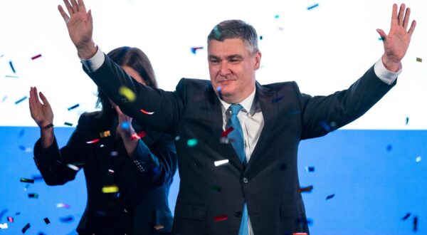 12.01.2025., Zagreb - Docek izbornih rezultata Izbornog stozera Zorana Milanovica u Tvornici kulture. Photo: Igor Kralj/PIXSELL