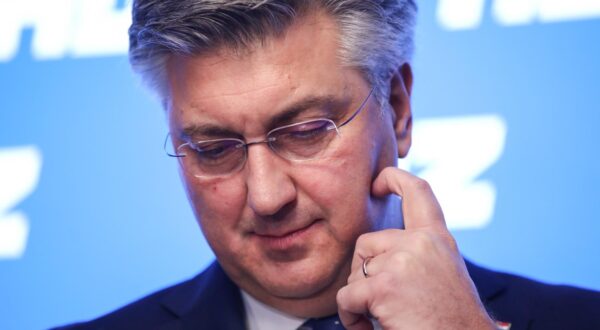 13.01.2025., Zagreb - Premijer Andrej Plenkovic dao je izjave za medije nakon sjednice Predsjednistva HDZ-a. Photo: Emica Elvedji/PIXSELL