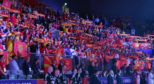 15.01.2025., Arena Varazdin, Varazdin - IHF Svjetsko rukometno prvenstvo 2025., skupina D, 1. kolo, Madjarska - Sjeverna Makedonija. 
 Photo: Vjeran Zganec Rogulja/PIXSELL