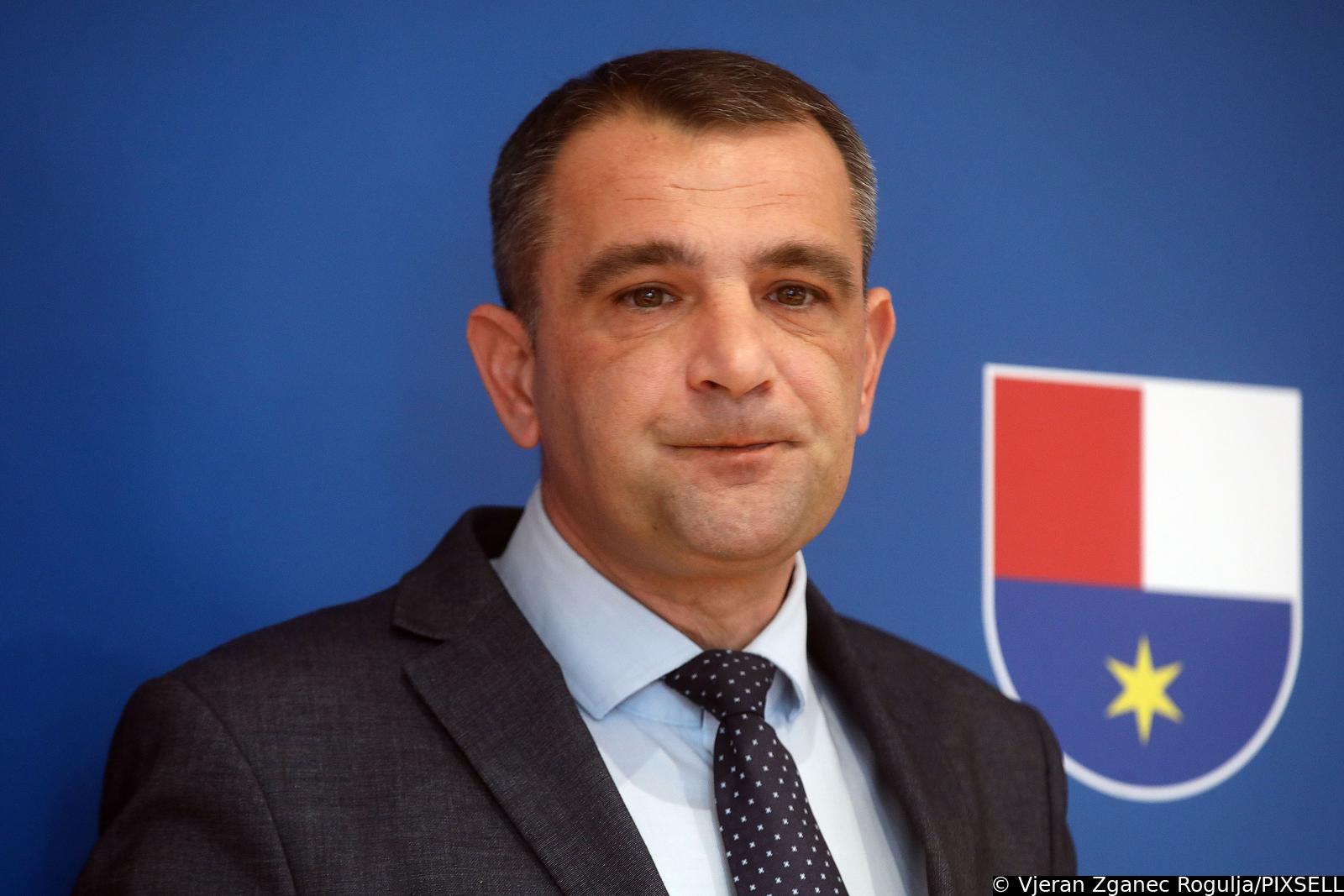 25.01.2025., Cakovec - Izvanredna konferencija zupana Matije Posavca o stanju u Zupanijskoj bolnici Cakovec. Photo: Vjeran Zganec Rogulja/PIXSELL
