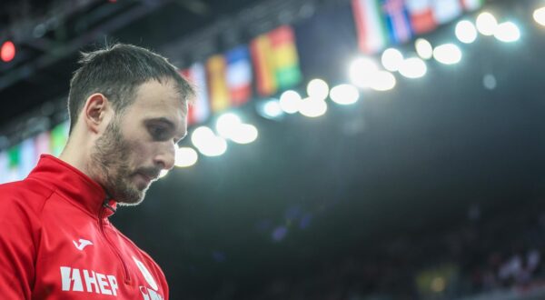 26.01.2025., Arena Zagreb, Zagreb - IHF Svjetsko rukometno prvenstvo 2025., drugi krug, skupina IV, Hrvatska - Slovenija. Igor Karacic Photo: Sanjin Strukic/PIXSELL