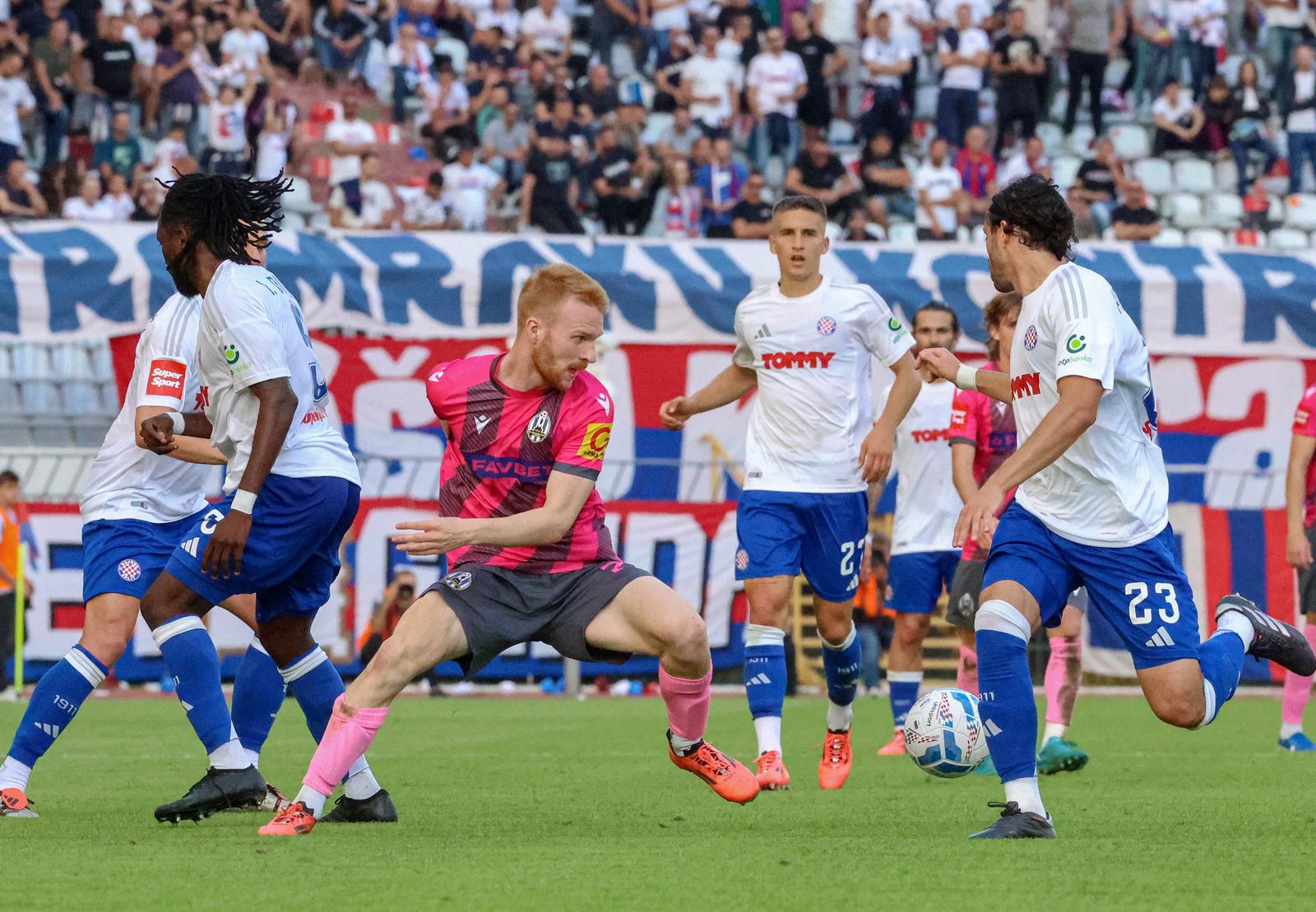 26.10.2024., Split- Stadion Poljud- SuperSport HNL, 11. kolo, HNK Hajduk - NK Lokomotiva Photo: Ivana Ivanovic/PIXSELL