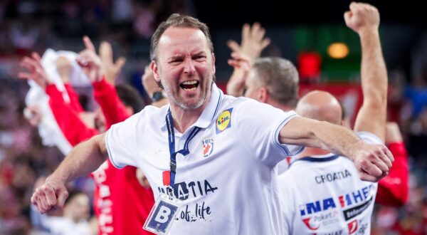28.01.2025., Arena Zagreb, Zagreb - IHF Svjetsko rukometno prvenstvo 2025., cetvrtfinale, Hrvatska - Madjarska. izbornik Hrvatske Dagur Sigurdsson Photo: Slavko Midzor/PIXSELL