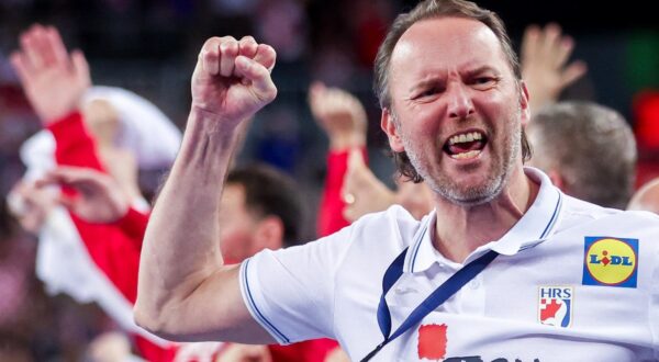 28.01.2025., Arena Zagreb, Zagreb - IHF Svjetsko rukometno prvenstvo 2025., cetvrtfinale, Hrvatska - Madjarska. izbornik Hrvatske Dagur Sigurdsson Photo: Slavko Midzor/PIXSELL
