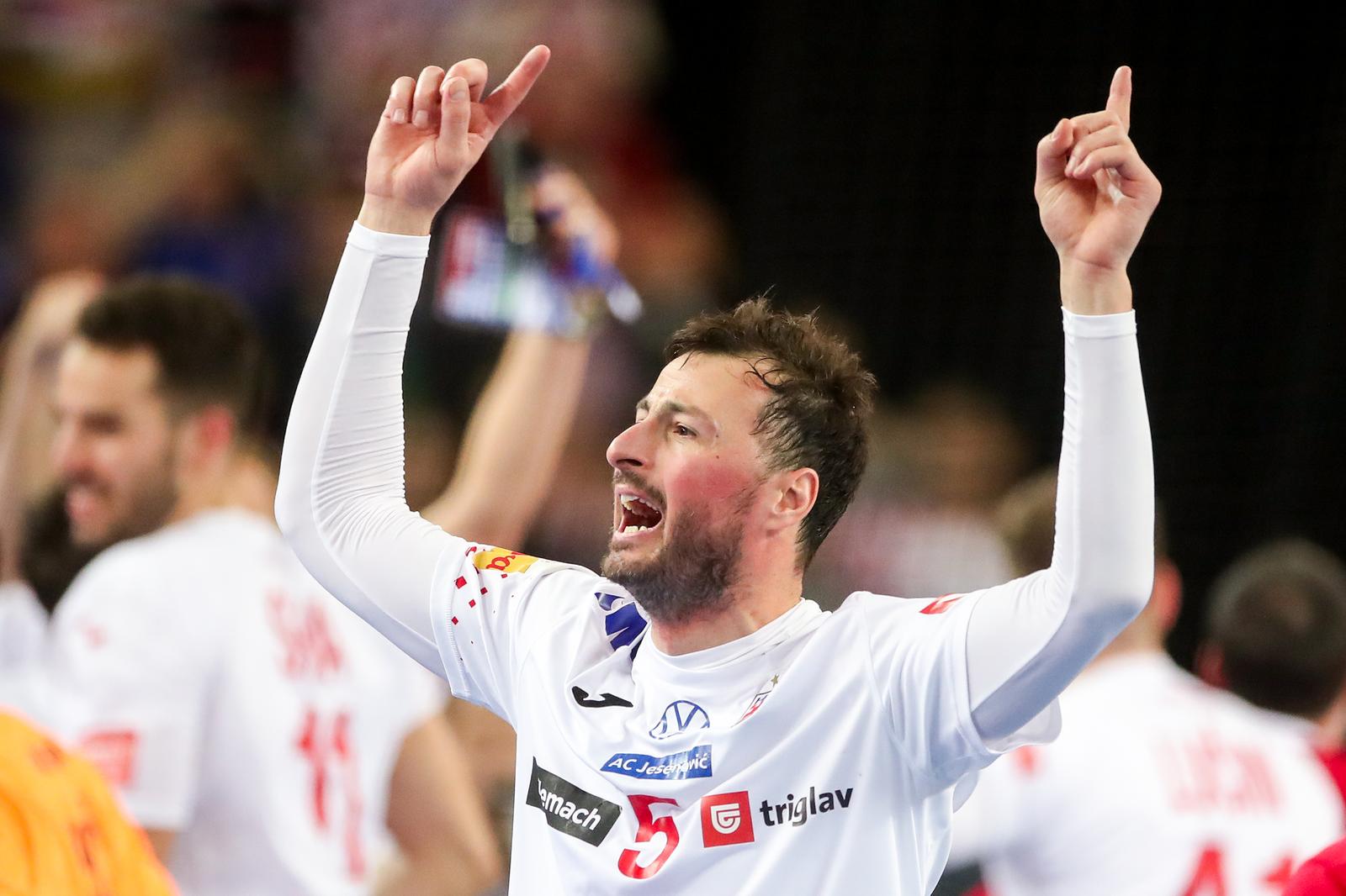 28.01.2025., Arena Zagreb, Zagreb - IHF Svjetsko rukometno prvenstvo 2025., cetvrtfinale, Hrvatska - Madjarska. Domagoj Duvnjak Photo: Slavko Midzor/PIXSELL
