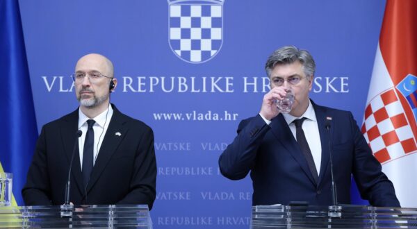 Denis Šmihalj i Andrej Plenković