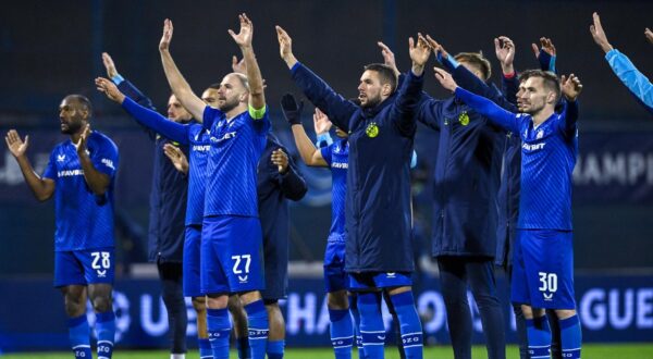 29.01.2025., stadion Maksimir, Zagreb - UEFA Liga prvaka, grupna faza, 8. kolo, GNK Dinamo - AC Milan. Photo: Marko Lukunic/PIXSELL