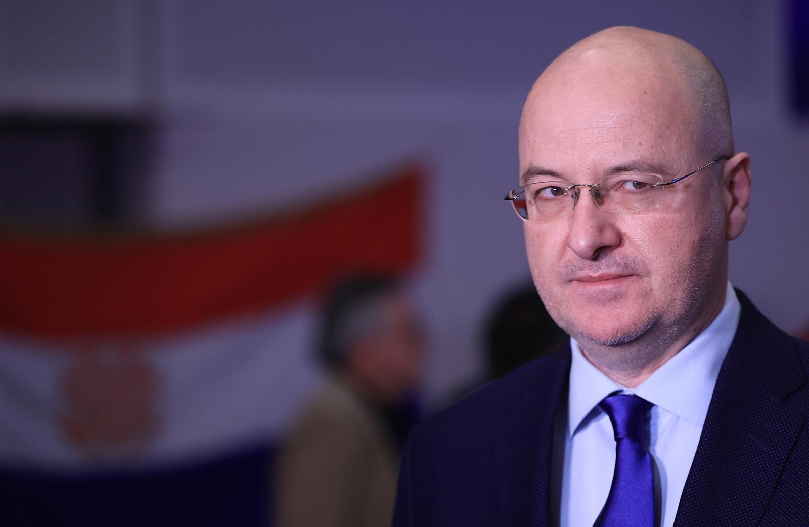 29.12.2024., Zagreb - Izborni stozer predsjednicke kandidatkinje Branke Lozo u hotelu Aristos. Mario Radic Photo: Marko Prpic/PIXSELL