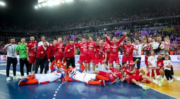 30.01.2025., Arena Zagreb, Zagreb - IHF Svjetsko rukometno prvenstvo 2025., polufinale, Francuska - Hrvatska. Moomcad Hrvatske Photo: Sanjin Strukic/PIXSELL