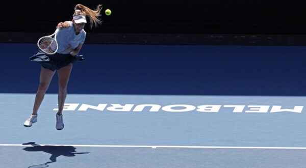 Tennis - Australian Open - Melbourne Park, Melbourne, Australia - January 17, 2025 Croatia's Donna Vekic in action during her third round match against Russia's Diana Shnaider REUTERS/Kim Kyung-Hoon Photo: KIM KYUNG-HOON/REUTERS