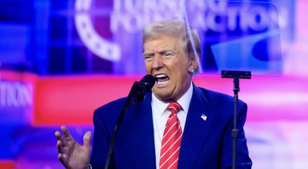 US President-elect Donald Trump speaks during Turning Point's annual AmericaFest 2024 in Phoenix, Arizona, on December 22, 2024.,Image: 949353921, License: Rights-managed, Restrictions: , Model Release: no, Credit line: JOSH EDELSON / AFP / Profimedia