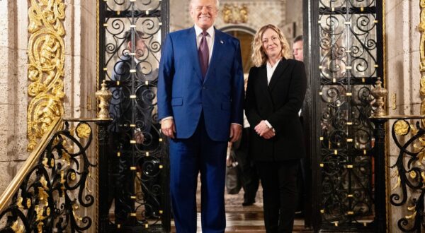 Donald Trump i Giorgia Meloni