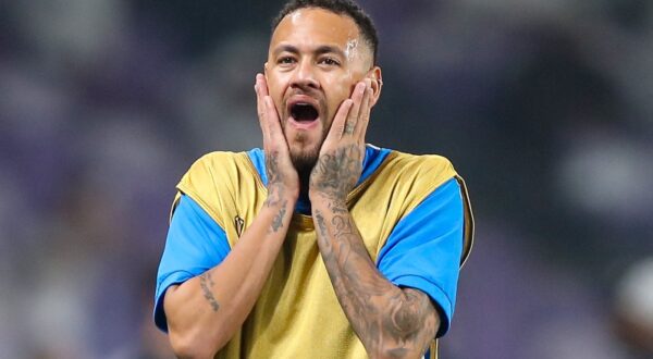 (FILES) Hilal's Brazilian forward #10 Neymar warms up ahead of the AFC Champions League group B football match between UAE's Al-Ain and Saudi's Al-Hilal at the Hazza bin Zayed Stadium in al-Ain on October 21, 2024. Brazilian star Neymar said 2026 will be his last World Cup with Brazil, who have yet to qualify for football's showpiece event, and was confident the ‘Canarinha’ will improve their level to fight for their sixth world title, according to statements reported on January 7, 2025, by CNN.,Image: 952425070, License: Rights-managed, Restrictions: , Model Release: no, Credit line: AFP / AFP / Profimedia