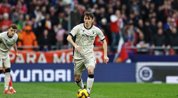 Ante Budimir (Osasuna), JANUARY 12, 2025 - Football / Soccer : Spanish "LaLiga EA Sports" match between Club Atletico de Madrid 1-0 CA Osasuna at the Estadio Riyahd Air Metropolitano in Madrid, Spain.,Image: 953356429, License: Rights-managed, Restrictions: No third party sales, Model Release: no, Credit line: Mutsu Kawamori / AFLO / Profimedia