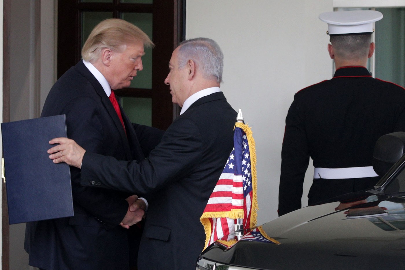 Donald Trump i Benjamin Netanyahu