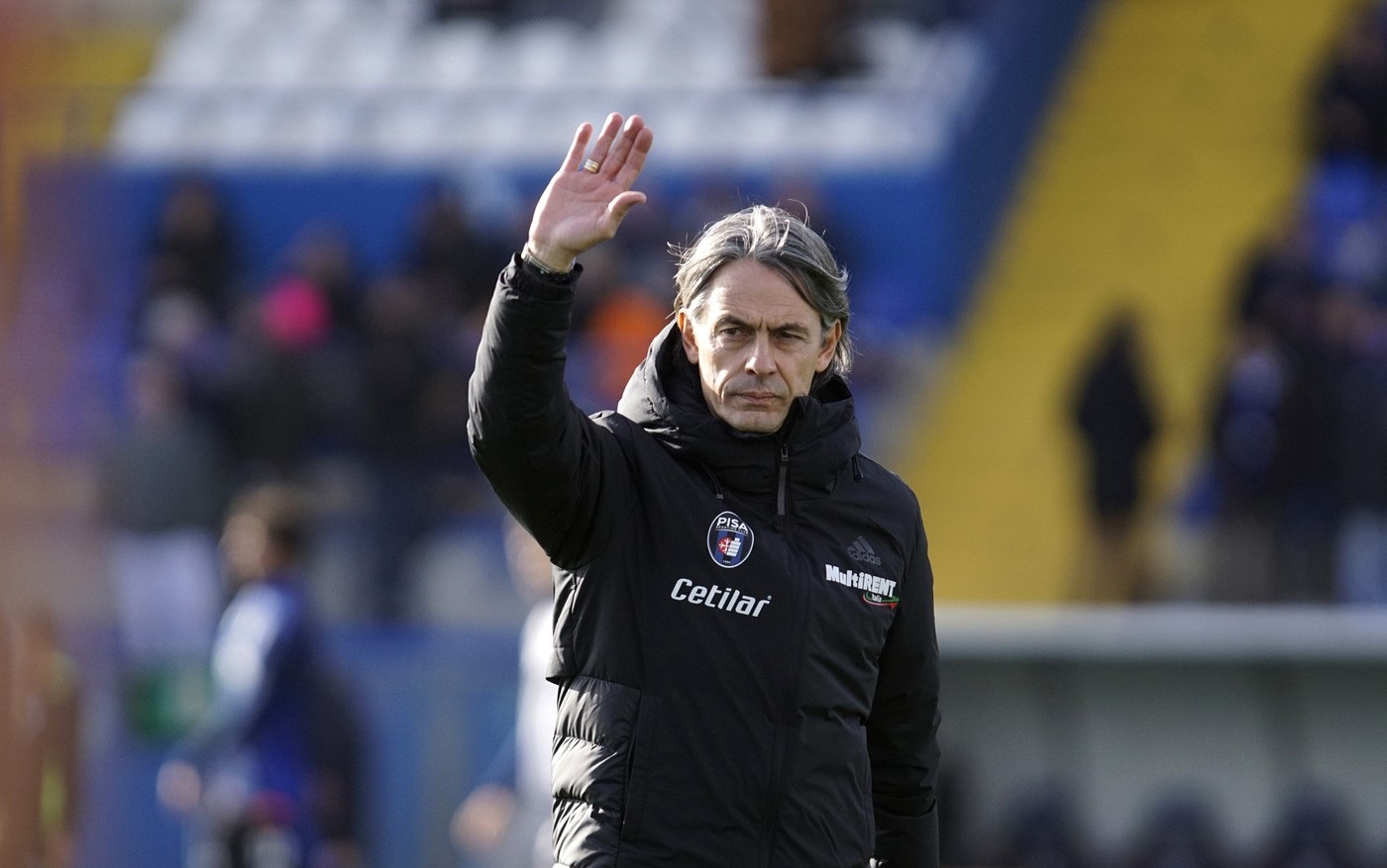 Filippo Inzaghi, allenatore Pisa, durante la partita tra Pisa e Salernitana   del Campionato italiano di calcio SerieB BKT 2024/2025 - Stadio  Romeo Anconetani-Cetilar Arena Pisa, Italia - 26 Gennaio 2025 - Sport (),Image: 957803677, License: Rights-managed, Restrictions: , Model Release: no, Credit line: Alessandro La Rocca
LaP / LaPresse / Profimedia