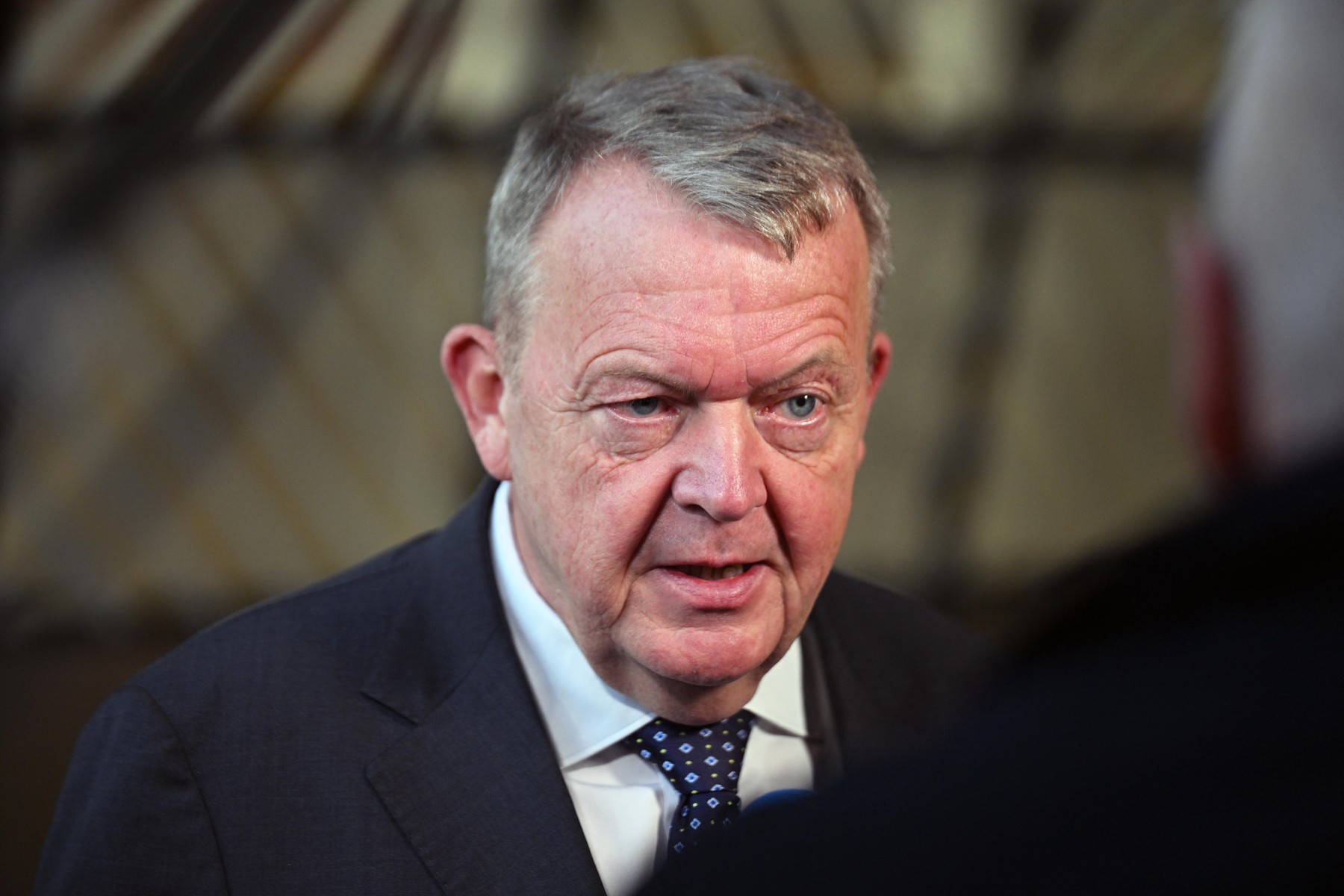 BRUSSELS, BELGIUM - JANUARY 27: Danish Foreign Minister Lars Lokke Rasmussen attends the EU Foreign Ministers Meeting in Brussels, Belgium on January 27, 2025. Dursun Aydemir / Anadolu/ABACAPRESS.COM,Image: 958021817, License: Rights-managed, Restrictions: , Model Release: no, Credit line: AA/ABACA / Abaca Press / Profimedia