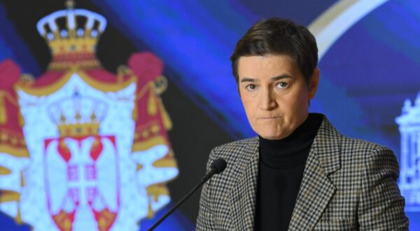 15, January, 2025, Belgrade - The press conference for the Speaker of the National Assembly of Serbia, Ana Brnabic, was held in the House of the National Assembly. Ana Brnabic. Photo: R.Z./ATAImages

15, januar, 2025, Beograd - Konferencija za medje predsednice Narodne skupstine Srbije Ane Brnabic odrzana je u Domu Narodne skupstine. Photo: R.Z./ATAImages Photo: R.Z./ATAImages/PIXSELL