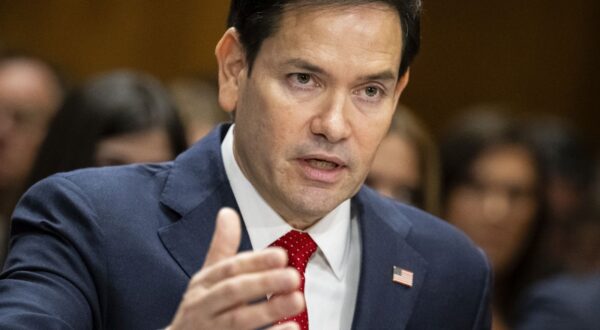 epa11826738 Republican Senator from Florida Marco Rubio, President-elect Donald Trump's nominee for Secretary of State, testifies during a Senate Foreign Relations Committee confirmation hearing, at the US Capitol in Washington, DC, USA, 15 January 2025. Senator Rubio is expected to be confirmed to Secretary of State on a bipartisan vote, and will likely be one of the first Cabinet nominees confirmed by Senate Republicans for the incoming Trump Administration.  EPA/GRAEME SLOAN