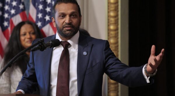 WASHINGTON, DC - FEBRUARY 21: New Federal Bureau of Investigation Director Kash Patel speaks after he was sworn in during a ceremony in the Indian Treaty Room in the Eisenhower Executive Office Building on February 21, 2025 in Washington, DC. Patel was confirmed by the Senate 51-49, with Sen. Susan Collins (R-ME) and Sen. Lisa Murkowski (R-AK) the only Republicans voting to oppose him. Patel has been a hard-line critic of the FBI, the nation’s most powerful law enforcement agency.   Chip Somodevilla,Image: 967207751, License: Rights-managed, Restrictions: , Model Release: no, Credit line: CHIP SOMODEVILLA / Getty images / Profimedia