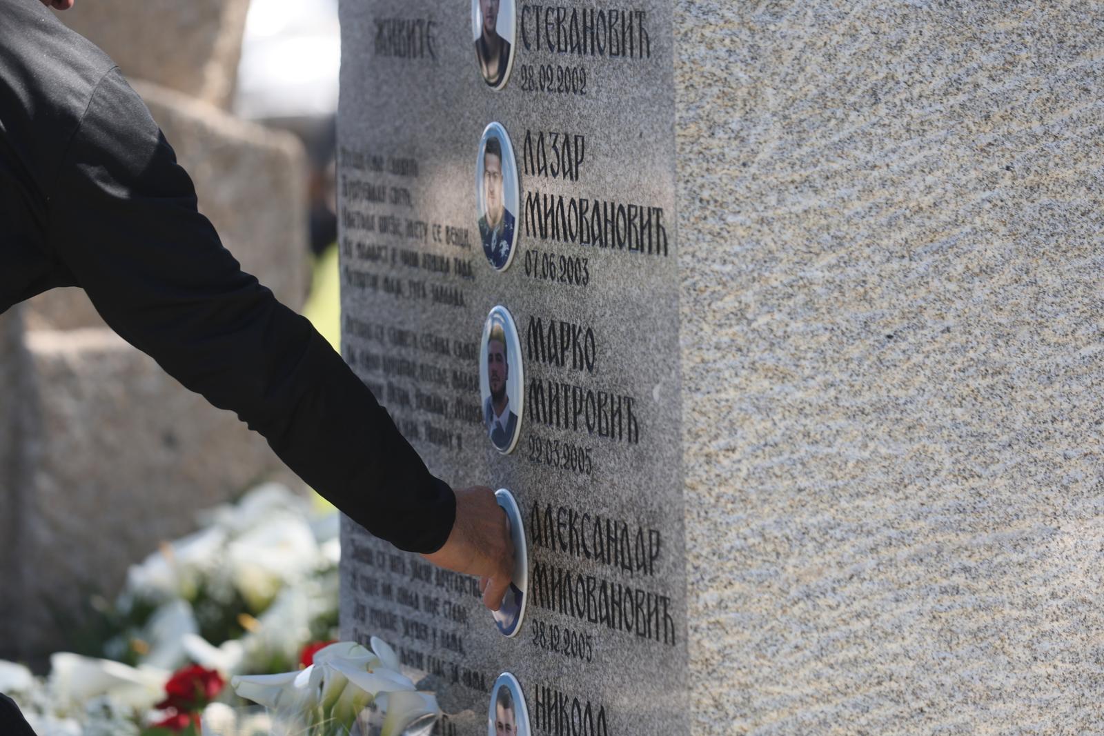 27, April, 2024, Malo Orasje - The annual memorial service for the victims of the mass murder that took place on May 4, 2023 was held in Malo Orasje on Ravni Gaj. Photo: M.M./ATAImages

27, april, 2024, Malo Orasje - Godisnji pomen za zrtve masovnog ubistva koje se dogodilo 4. maja 2023. odrzan je u Malom Orasju na Ravnom Gaju. Photo: M.M./ATAImages Photo: M.M./ATAImages/PIXSELL