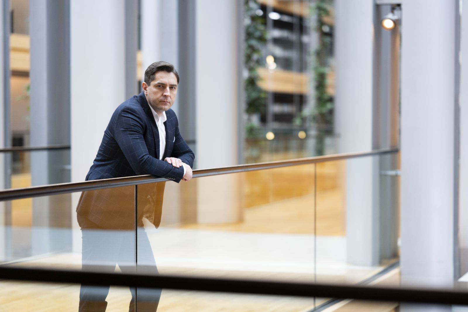 Marko VESLIGAJ in the EP in Strasbourg