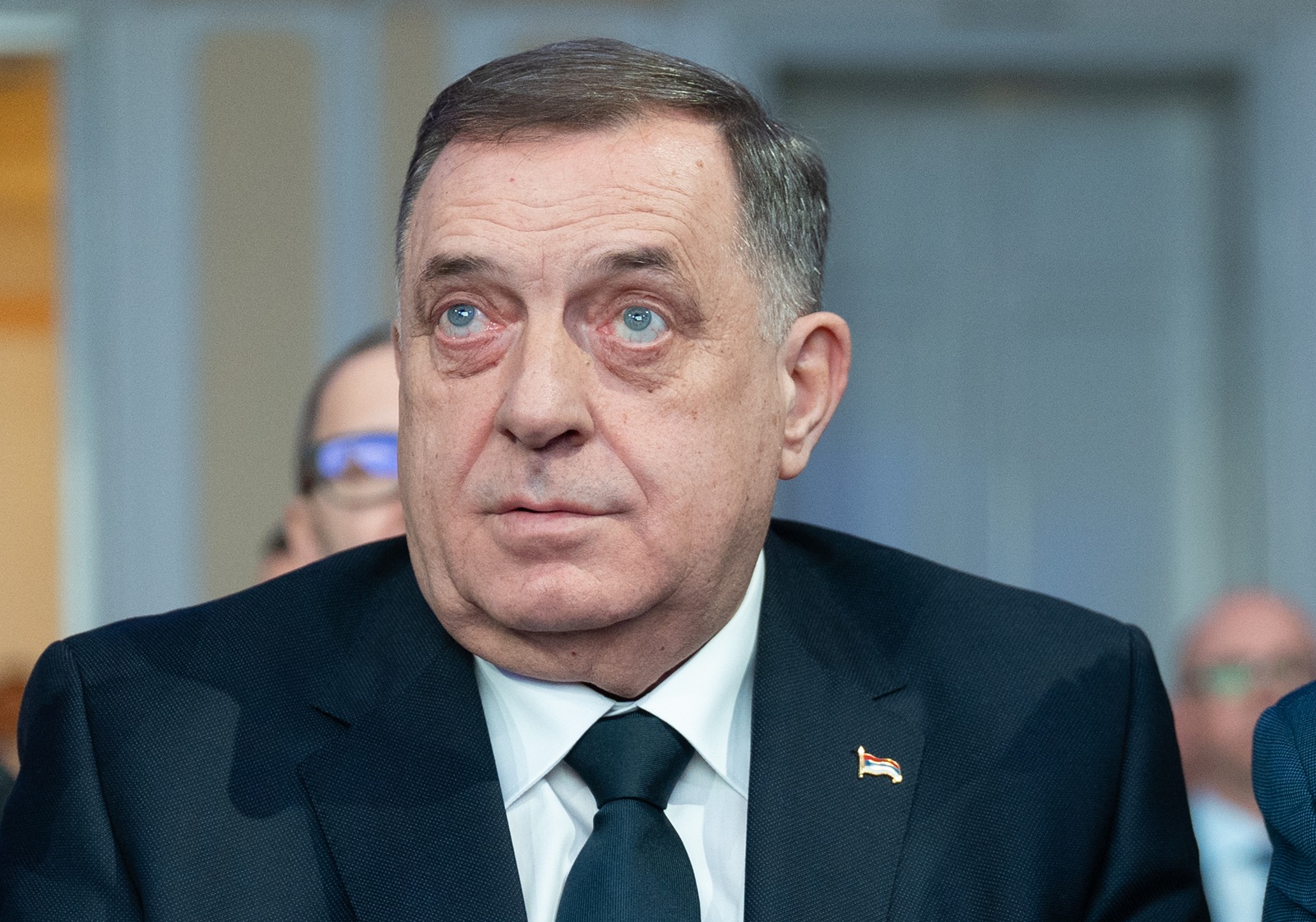06.02.2025., Banja Luka, Bosna i Hercegovina - Svecana akademija povodom 50 godina rada Ekonomskog fakulteta Sveucilista u Banja Luci. predsjednik Republike Srpske Milorad Dodik, predsjednik NSRS Nenad Stevandic Photo: Dejan Rakita/PIXSELL