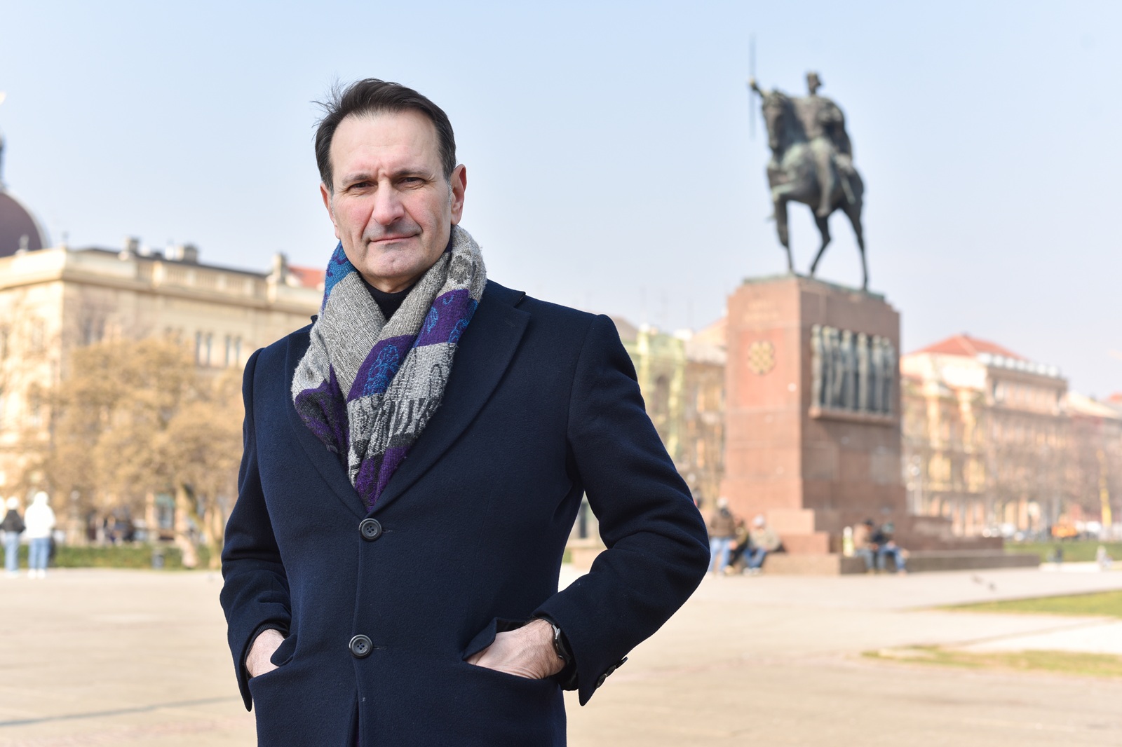 08.02.2025., Zagreb - Miro Kovac, bivsi ministar vanjskih poslova i diplomat. 

Photo Sasa ZinajaNFoto