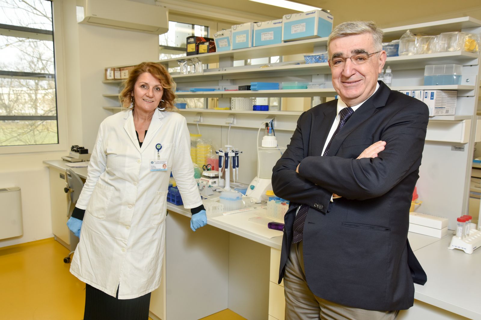 08.02.2025., Zagreb - prof Mladen Mercep, imunolog, terapija protiv leukemije i limfoma. 

Photo Sasa ZinajaNFoto