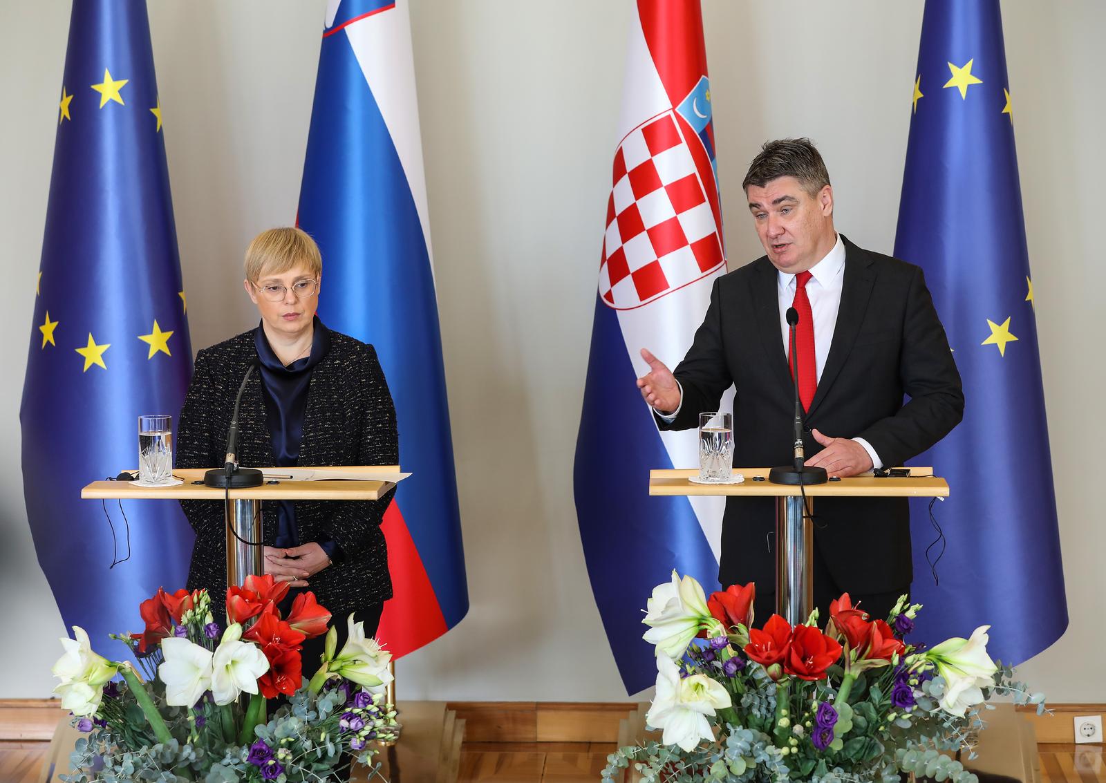 Zoran Milanović i Nataša Pirc Musar