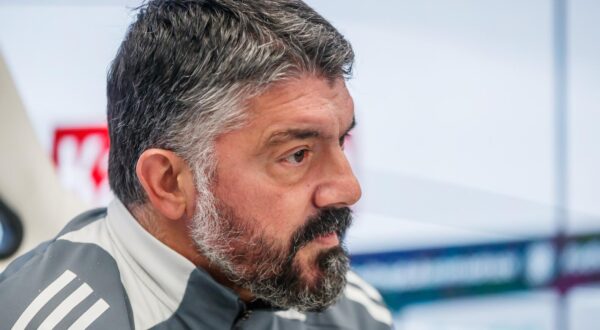 01.02.2025., Split - Gennaro Gattuso odrzao je presicu na poljudu uoci sutrasnje utakmice izmedju Hajduka i Lokomotive. Photo: Zvonimir Barisin/PIXSELL