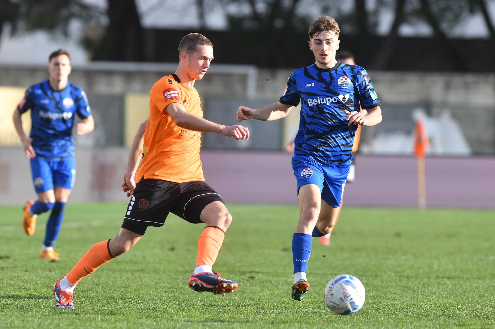 01.02.2025., Šibenik - 20. kolo SuperSport HNL, HNK Šibenik ugostio NK Slaven Belupo Photo: Hrvoje Jelavic/PIXSELL