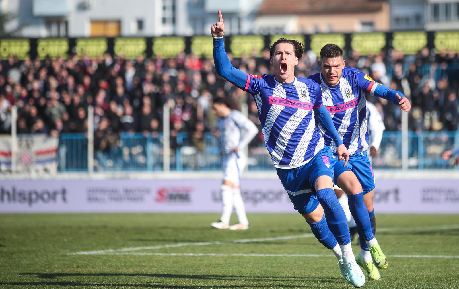 02.02.2025., Zagreb, stadion u Kranjcevicevoj - SuperSport HNL, 20. kolo, NK Lokomotiva - HNK Hajduk. Photo: Slavko Midzor/PIXSELL