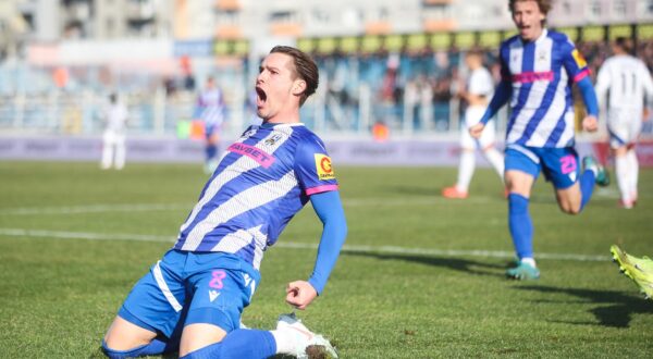02.02.2025., Zagreb, stadion u Kranjcevicevoj - SuperSport HNL, 20. kolo, NK Lokomotiva - HNK Hajduk. Photo: Slavko Midzor/PIXSELL