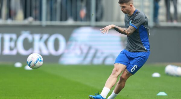 02.02.2025., stadion Opus Arena, Osijek - SuperSport HNL, 20. kolo, NK Osijek - GNK Dinamo. Photo: Davor Javorovic/PIXSELL