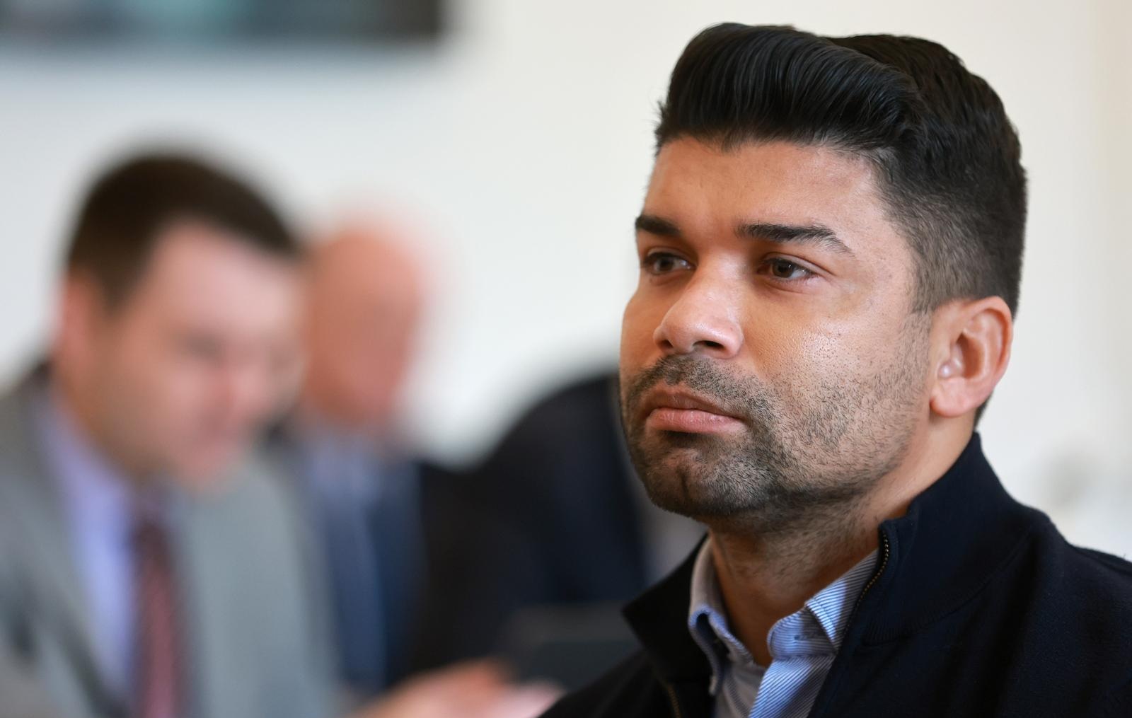 03.02.2025., Osijek - Na Zupanijskom sudu nastavljeno je sudjenje braci Mamic i ostalima za izvlacenje novca iz Dinama. Eduardo da Silva Photo: Davor Javorovic/PIXSELL
