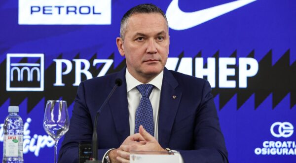 03.02.2025., Hotel Westin, Zagreb - Izborna sjednica Skupstine Hrvatskog nogometnog saveza odrzana je u hotelu Westin. Nakon zavrsetka sjednice, odzana je konferencija za medije s predsjednikom Hrvatskog nogometnog saveza Marijanom Kusticem. Photo: Goran Stanzl/PIXSELL