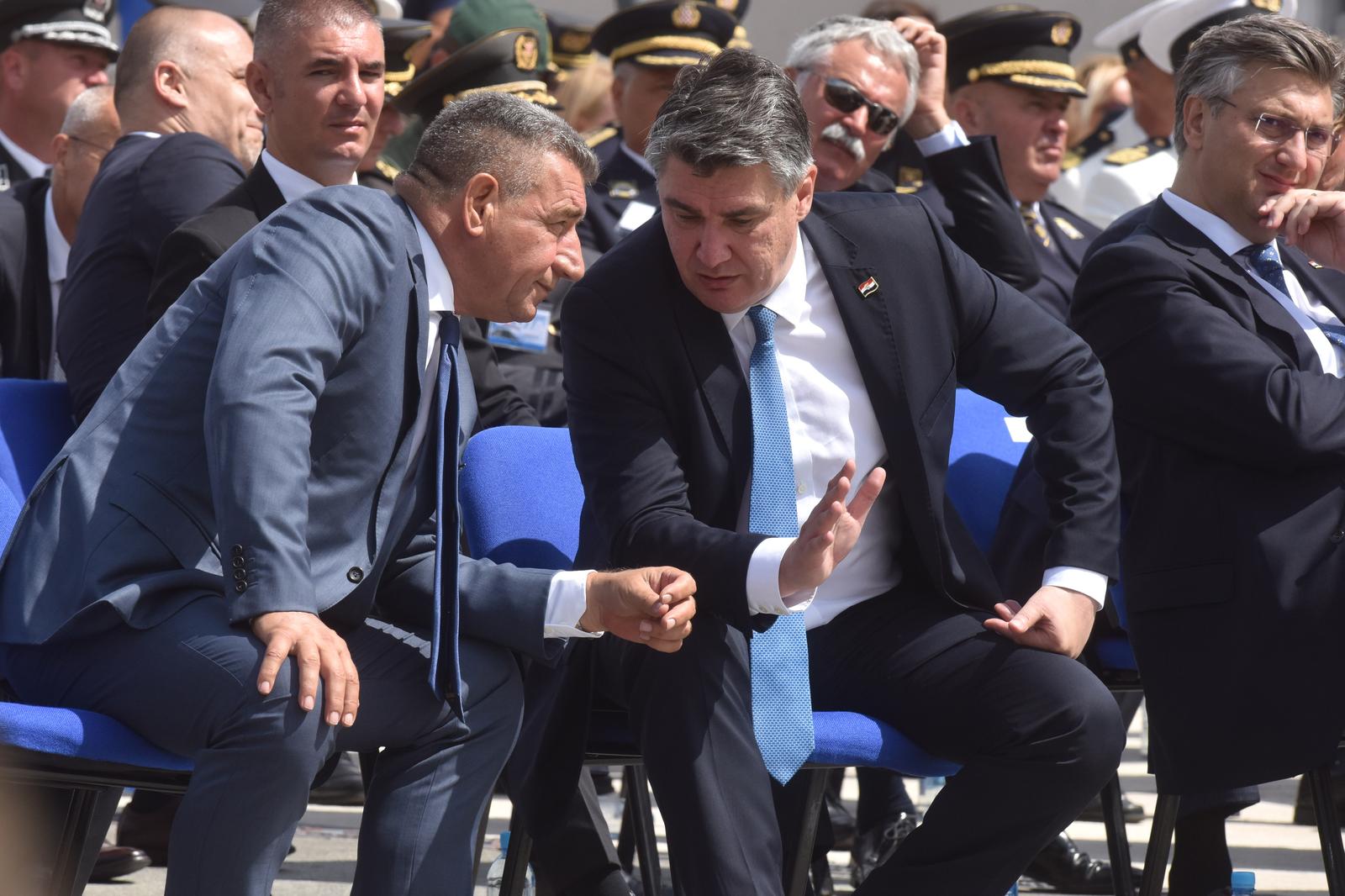 05.08.2020., Knin - Svecani program i dolazak drzavnih duznosnika povodom Dana pobjede i domovinske zahvalnosti te Dana hrvatskih branitelja Photo: Hrvoje Jelavic/PIXSELL