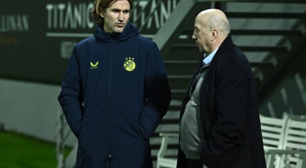 06.01.2025., Belek, Turska - Trening GNK Dinamo na priprema u Turskoj. Sportski direktor Marko Maric, predsjednik kluba Velimir Zajec. Photo: Marko Lukunic/PIXSELL