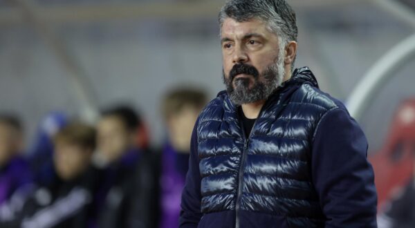 08.02.2025., stadion Poljud, Split - SuperSport HNL, 21. kolo, HNK Hajduk - NK Varazdin. Gattuso Gennaro Photo: Ivana Ivanovic/PIXSELL