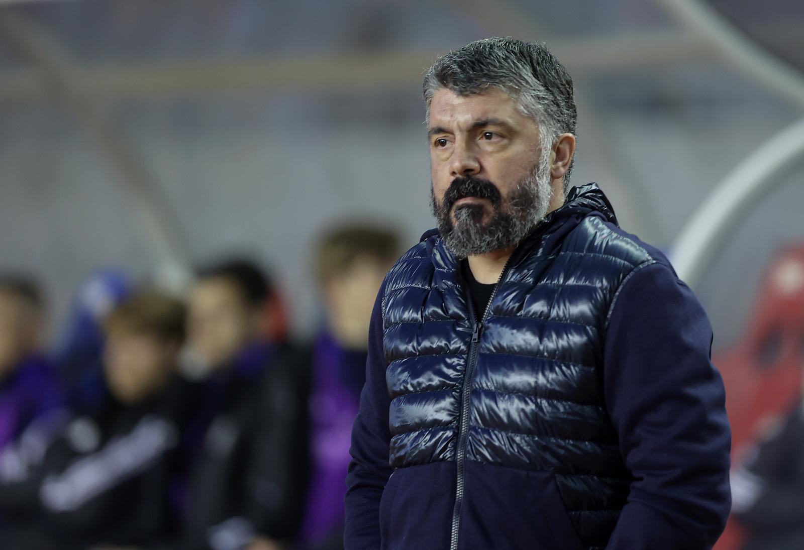 08.02.2025., stadion Poljud, Split - SuperSport HNL, 21. kolo, HNK Hajduk - NK Varazdin. Gattuso Gennaro Photo: Ivana Ivanovic/PIXSELL