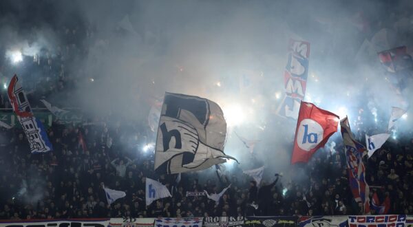 08.02.2025., stadion Poljud, Split - SuperSport HNL, 21. kolo, HNK Hajduk - NK Varazdin. Photo: Ivana Ivanovic/PIXSELL