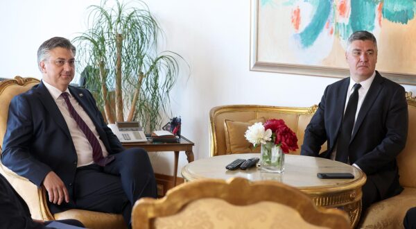 Andrej Plenković i Zoran Milanović