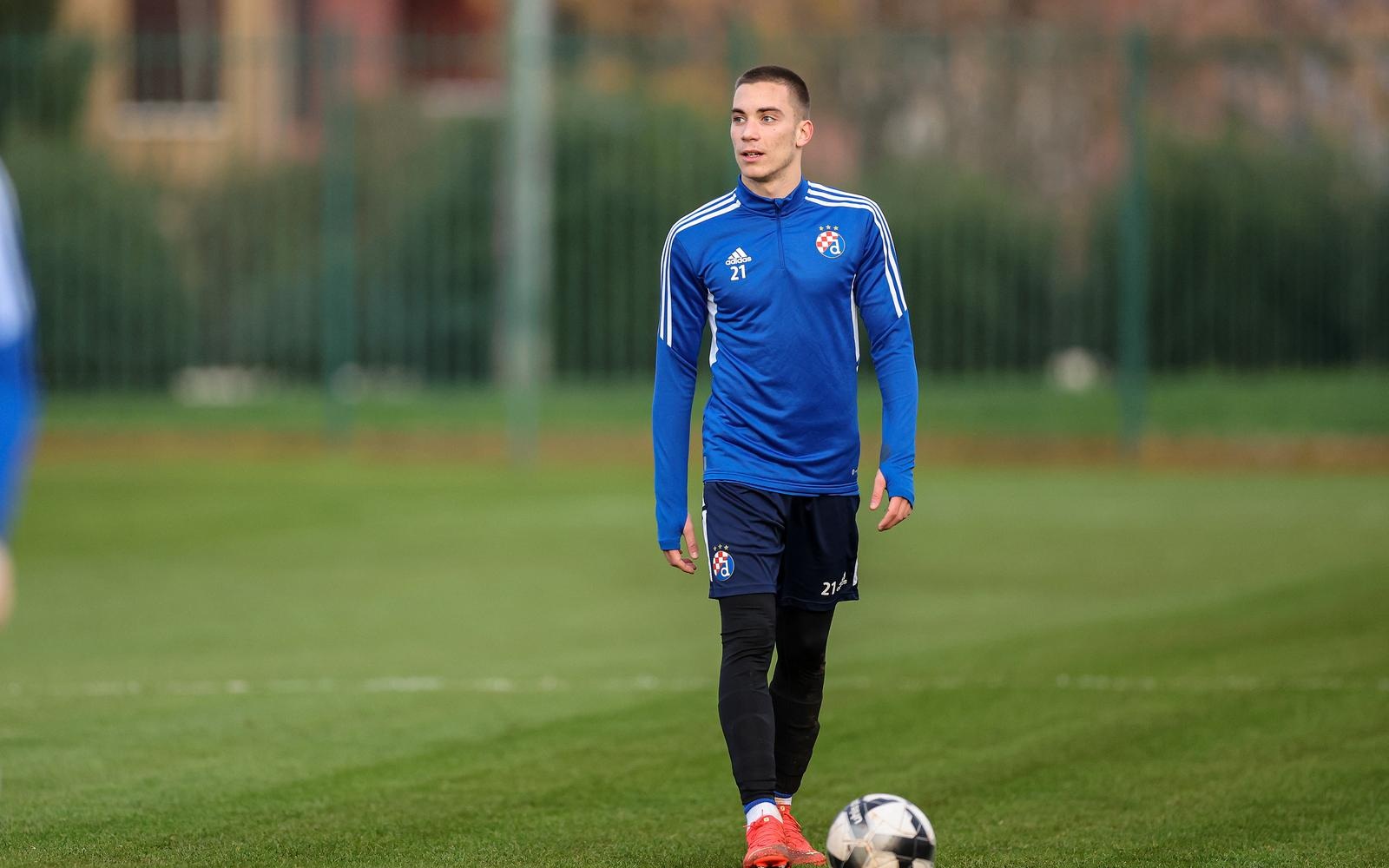 11.01.2023., Rovinj - Trening nogometasa GNK Dinamo. Marko Brkljaca Photo: Luka Stanzl/PIXSELL